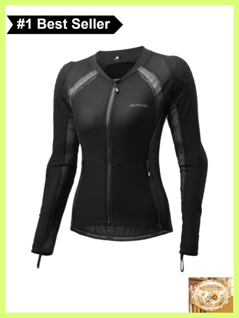 CE Level 2 Armored Motorcycle Shirt Mesh Women Slim Fit All Season
